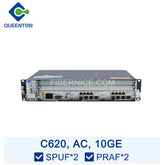 ZTE C620 OLT 10GE AC (19 pulgadas) 2 ranuras equipadas con 2*SPUF 1*PRAF